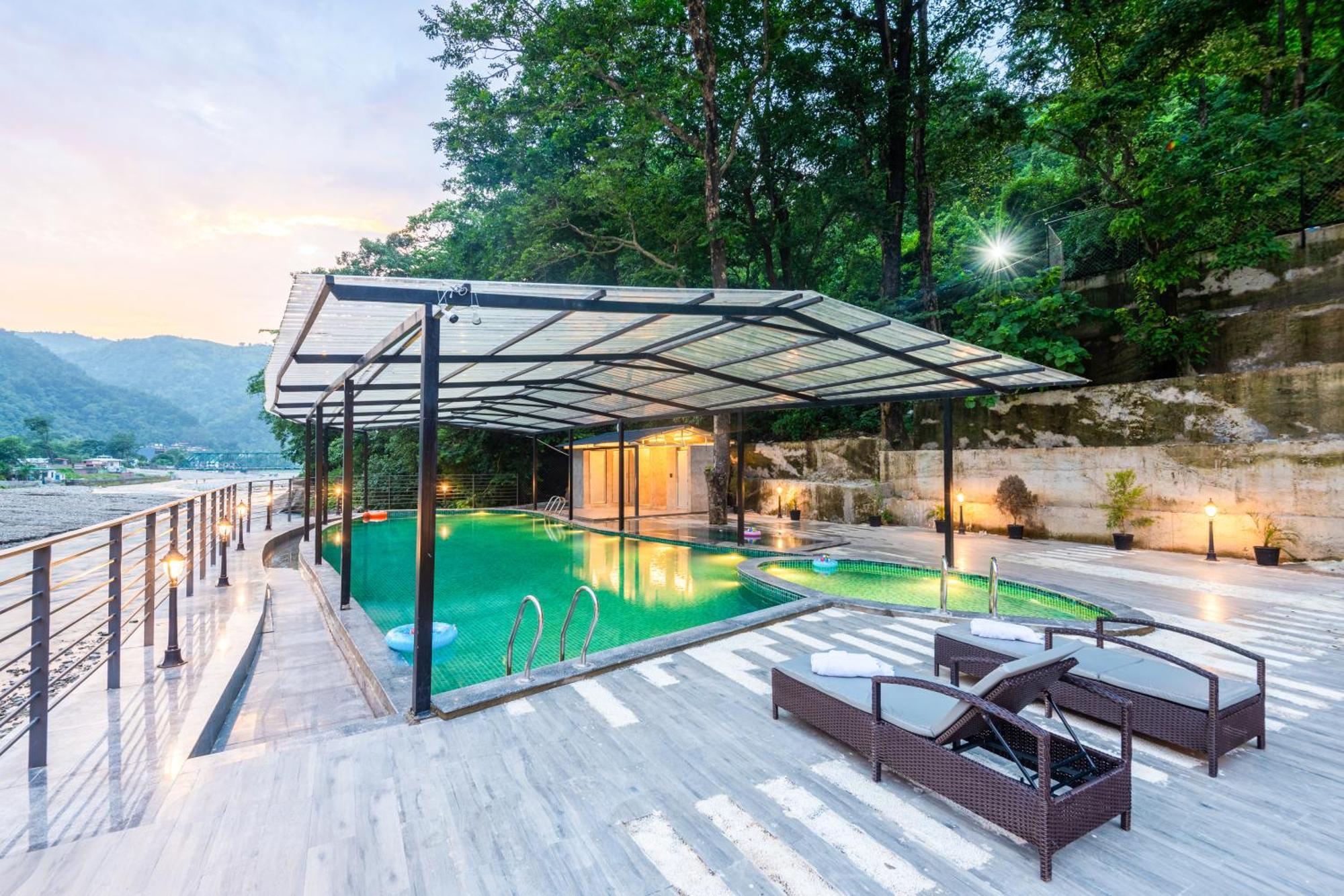 Dls Divine River Resort And Spa, Rishikesh Bagian luar foto