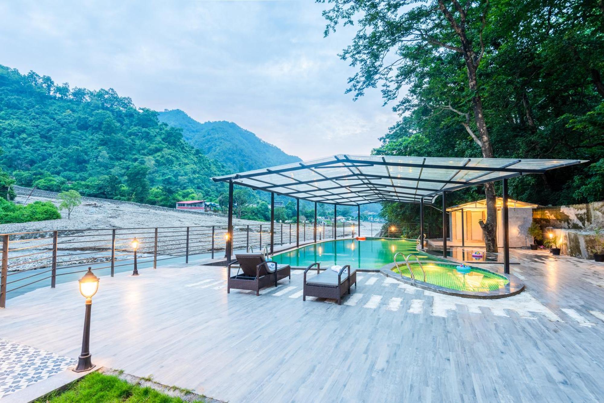 Dls Divine River Resort And Spa, Rishikesh Bagian luar foto